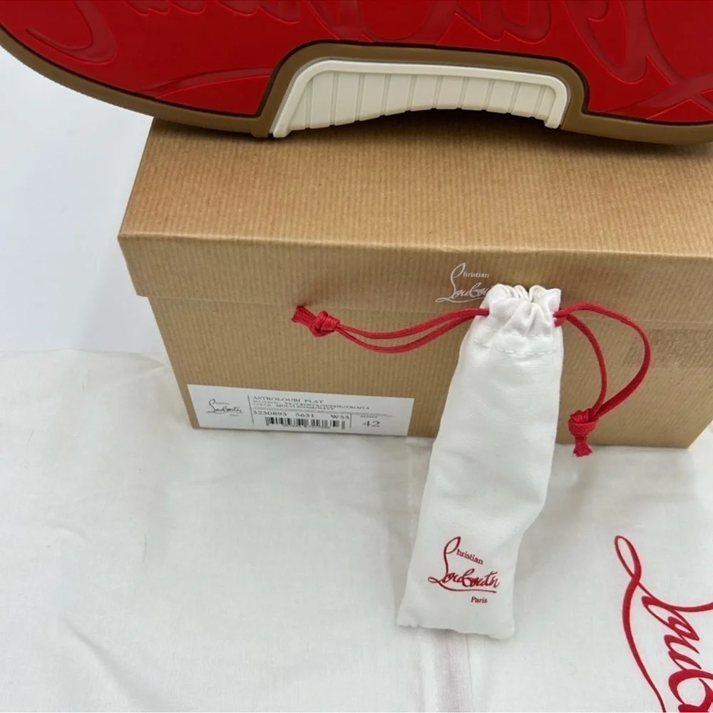 Men’s Christian Louboutin, Astroloubi trainer sneakers size 42 made in Italy